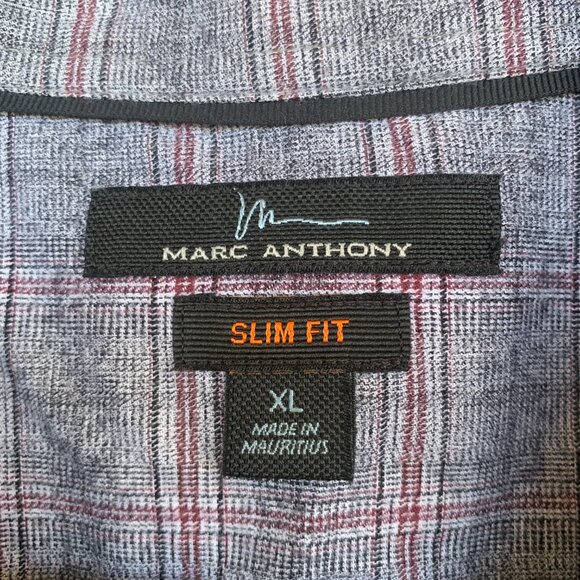 Marc Anthony Casual Button Down Shirt Men's Size XL Slim Fit - Picture 3 of 3